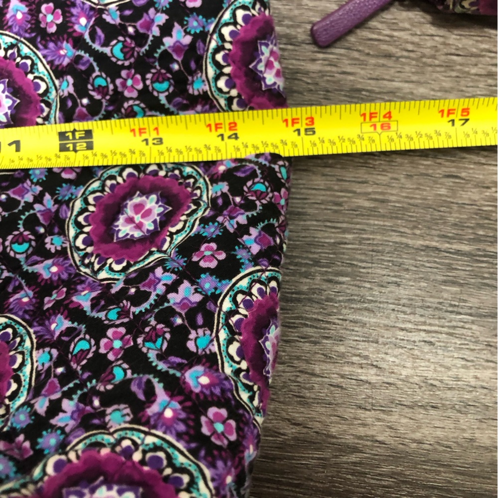 Vera Bradley Purple/Lavender Medallion Tote & RFID All-In-One Crossbody Set - Picture 4 of 13